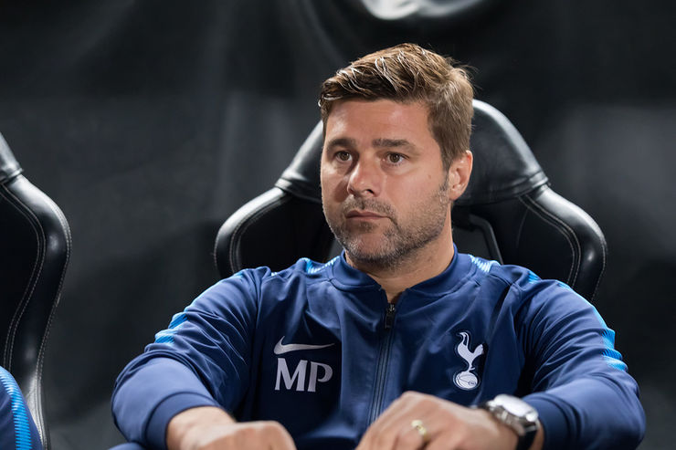 Mauricio Pochettino Sitting on Bench