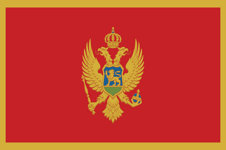 Montenegro Flag