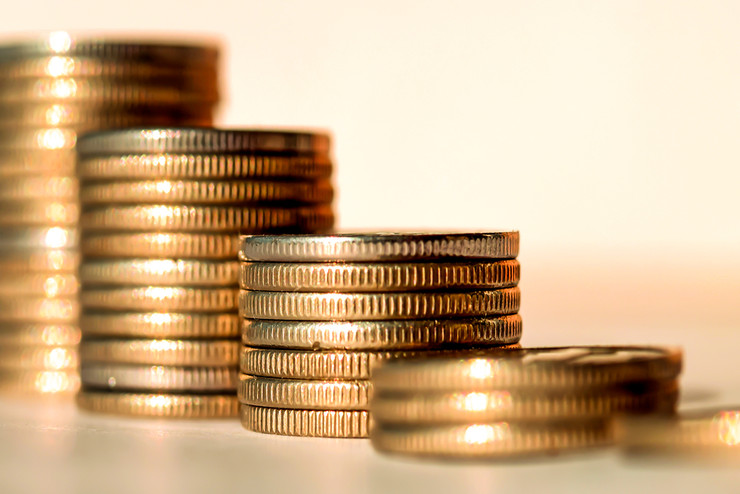 Stacked Coins