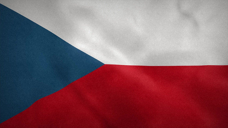 Czech Republic 3D Flag