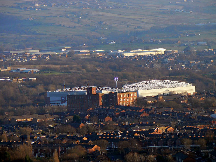 Blackburn Rovers' Ewood Park