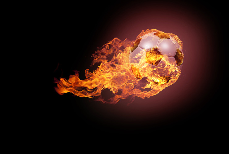 Football in Flames