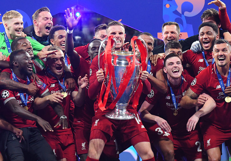 Liverpool Champions League Trophy
