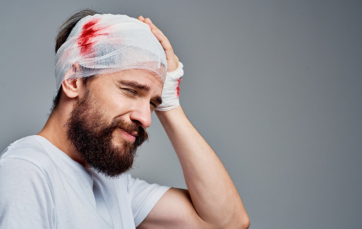 Man With Head Injury