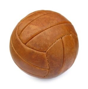 Vintage Brown Leather Football