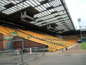 Norwich City Carrow Road East Stand