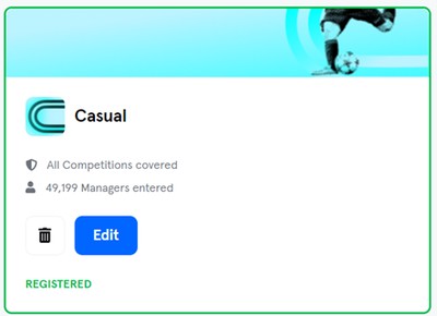 Sorare Casual League Screenshot
