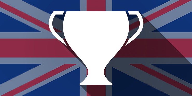 UK Flag Trophy Icon