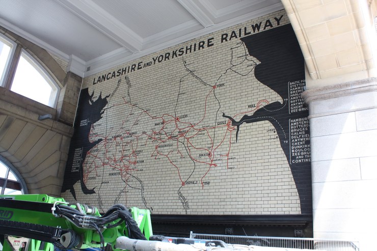 Lancashire and Yorkshire Railway Map