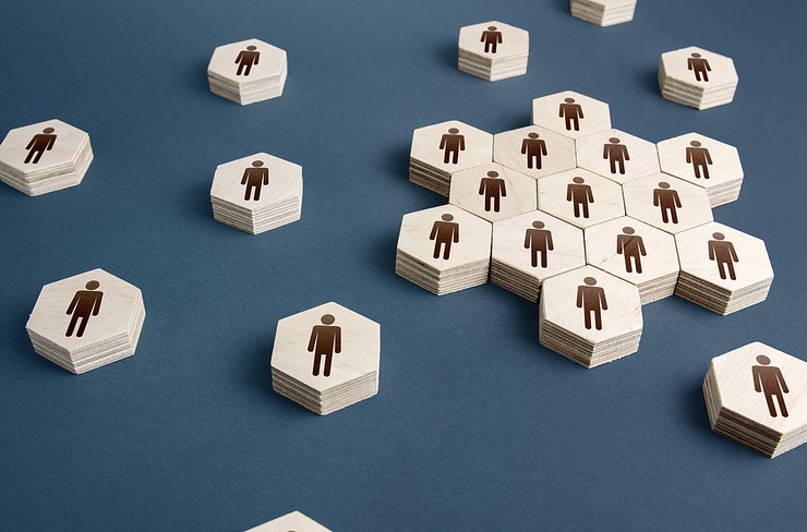 People Wooden Blocks