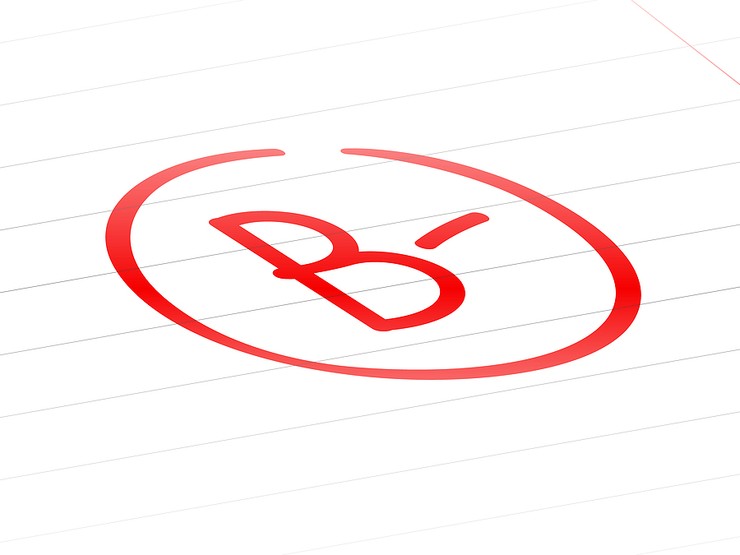 B Minus on Paper